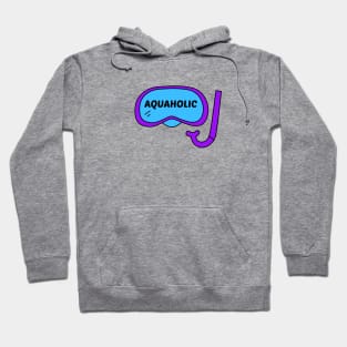 Aquaholic - Swimming Pun Hoodie